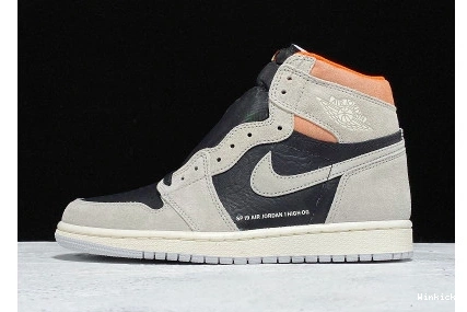 555088-018 CRIMSON' OG - JORDAN JORDAN 'GREY 1 RETRO HIGH - AIR AIR 0830